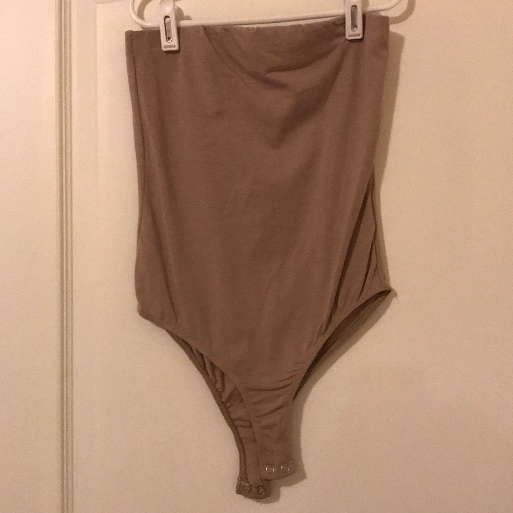 Nude Bandeau Bodysuit